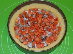 Картофельный пирог с сельдью