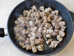 Картофельный соус с мясом