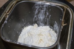 название картинки Картофельный хлеб в хлебопечке и без нее