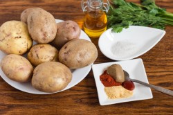 Картошка айдахо в духовке - шаг 1