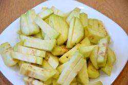 Картошка чеснок баклажаны