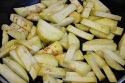 Картошка чеснок баклажаны