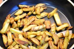 Картошка чеснок баклажаны