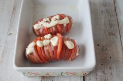 название картинки Картошка гармошка с беконом