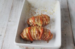 название картинки Картошка гармошка с беконом