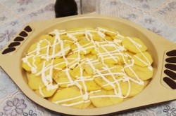 Картошка по французски с грибами лисичками в духовке