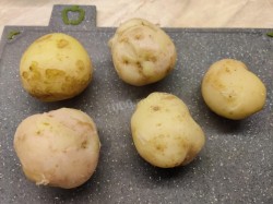 Картошка с колбасой и сыром в духовке