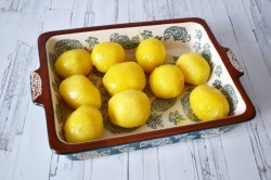 название картинки Картошка с медом в духовке