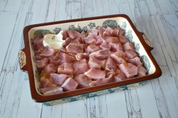 Картошка слоями с мясом в духовке запеченная - шаг 7 Картошка слоями с мясом в духовке запеченная - шаг 7