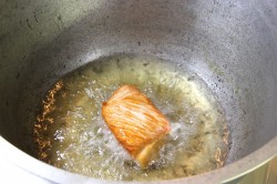 название картинки Картошка с мясом в казане