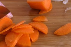 название картинки Картошка с мясом в микроволновке