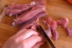 название картинки Картошка с мясом в микроволновке