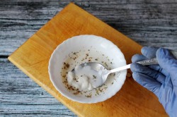 Картошка с мясом в сметане в духовке