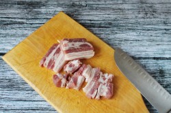 Тушеная картошка с мясом в сметане