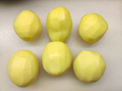 название картинки Картошка с соевым соусом в духовке