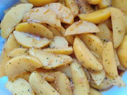 название картинки Картошка с соевым соусом в духовке