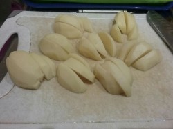 Картошка с тыквой на растительном масле