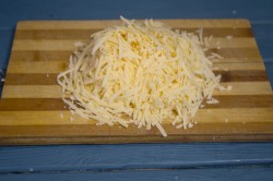 Картошка с ветчиной и сыром в духовке