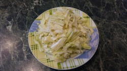 название картинки Картошка тушеная с капустой в мультиварке