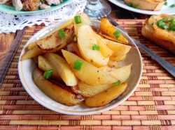 название картинки Картошка в духовке без мяса