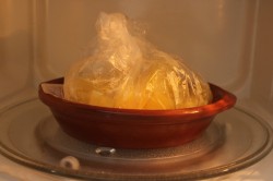 Картофель в микроволновке в пакете