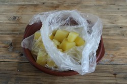 Картофель в микроволновке в пакете