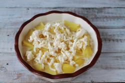 Картошка в сметане с сыром в духовке