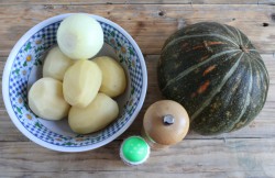 Картошка в тыкве в духовке