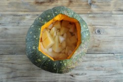 Картошка в тыкве в духовке