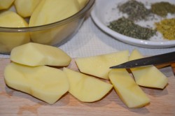 название картинки Картошка запеченная с ароматными травами