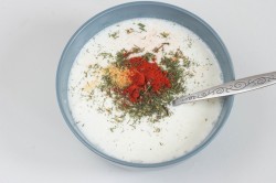 название картинки Картошка запеченная в сметане в духовке