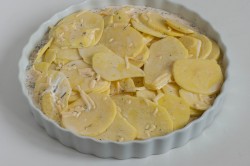 название картинки Картошка запеченная в сметане в духовке