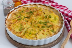 название картинки Картошка запеченная в сметане в духовке