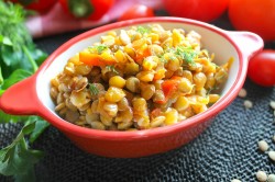 Чечевица на гарнир