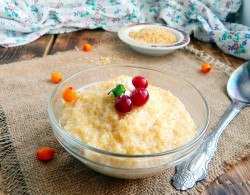 Каша молочная кукурузная