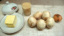 Каша с грибами в мультиварке на воде