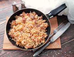 Рис с тушенкой - шаг 12 Рис с тушенкой - шаг 12