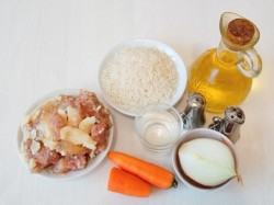 Рис с тушенкой - шаг 1 Рис с тушенкой - шаг 1