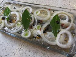 Кефаль маринованная