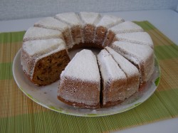 Кекс ореховый на сметане и кефире - шаг 10 Кекс ореховый на сметане и кефире - шаг 10