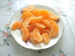 название картинки Кекс рождественский с мандаринами