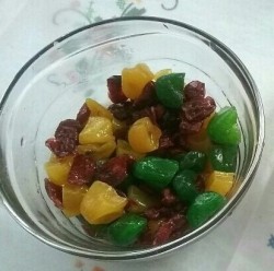 название картинки Кекс рождественский с мандаринами