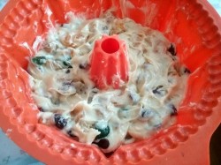 название картинки Кекс рождественский с мандаринами