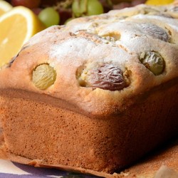 Кекс с виноградом