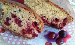 Кекс с вишнями