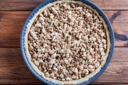 название картинки Киш с курицей и грибами