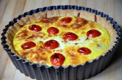 Киш со шпинатом и сыром