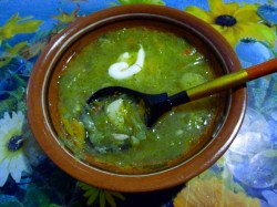 название картинки Щи из кислой квашеной капусты с грибами