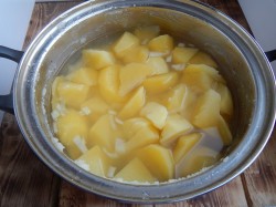 название картинки Татарские лепешки с картошкой Кыстыбый