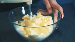 Ванильные кексы с грецкими орехами, изюмом и шоколадом